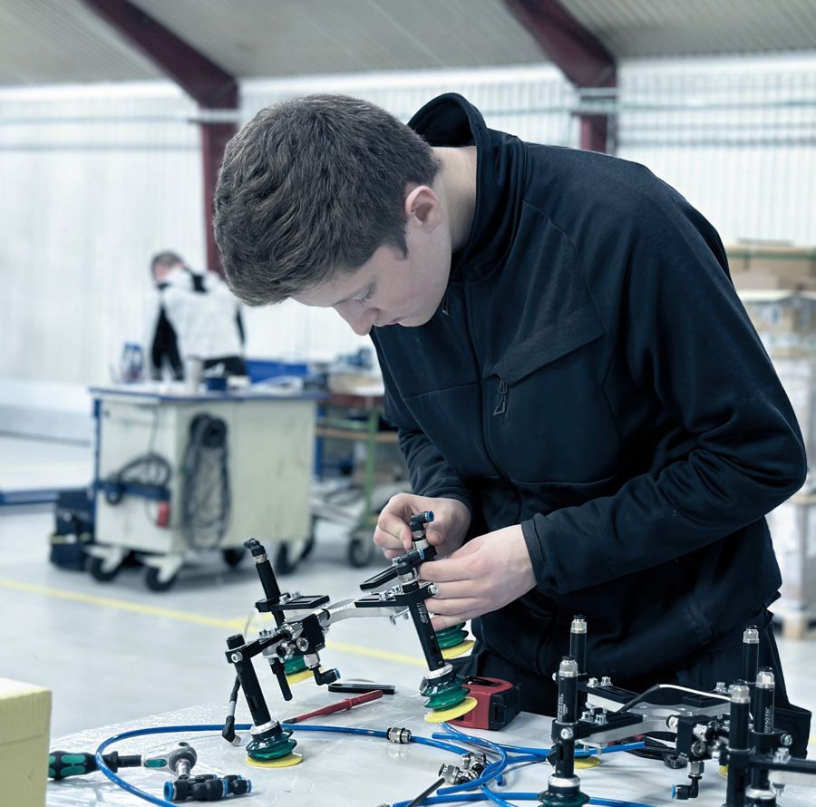 RP medarbejder produktion